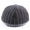 Men'S Autumn Cotton Striped Plaid Splicing Forward Cap Women'S Casual Beret Outdoor Visor Cap Cap