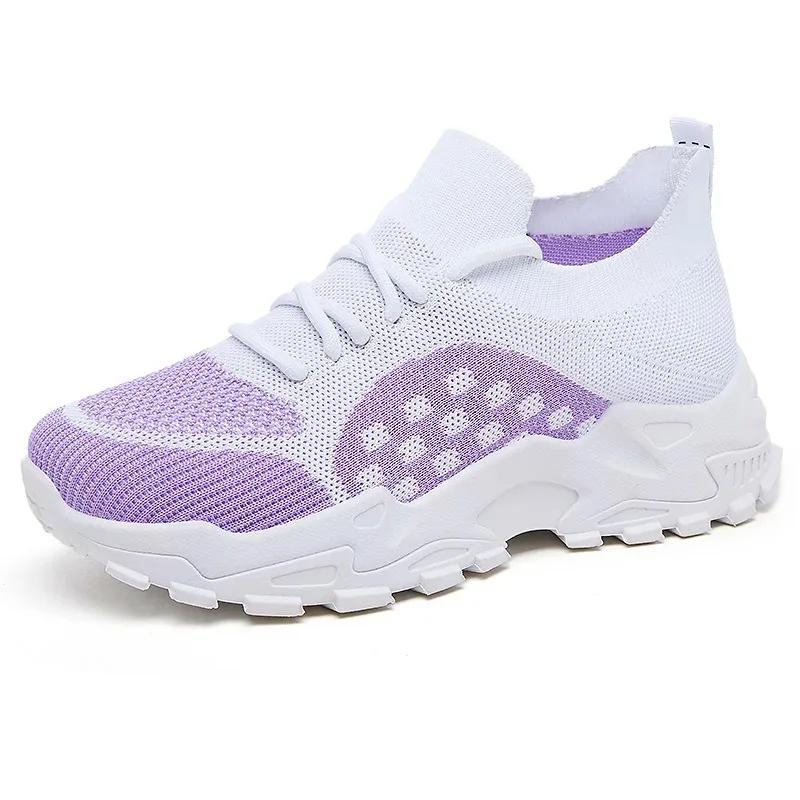 Fashion Summer Breathable Sneakers Versatile New Mesh Breathable Women Shoes Soft Soled Casual Shoes Women Sneakers Zapatos De Mujer