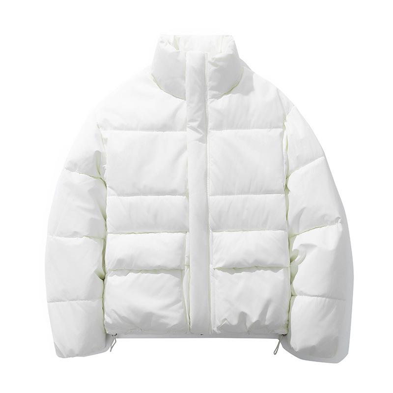 New Winter Men and Women with Thick Loose Cotton-padded Jacket Plus Size Short Couple Stand Collar Cotton-padded Jacket
