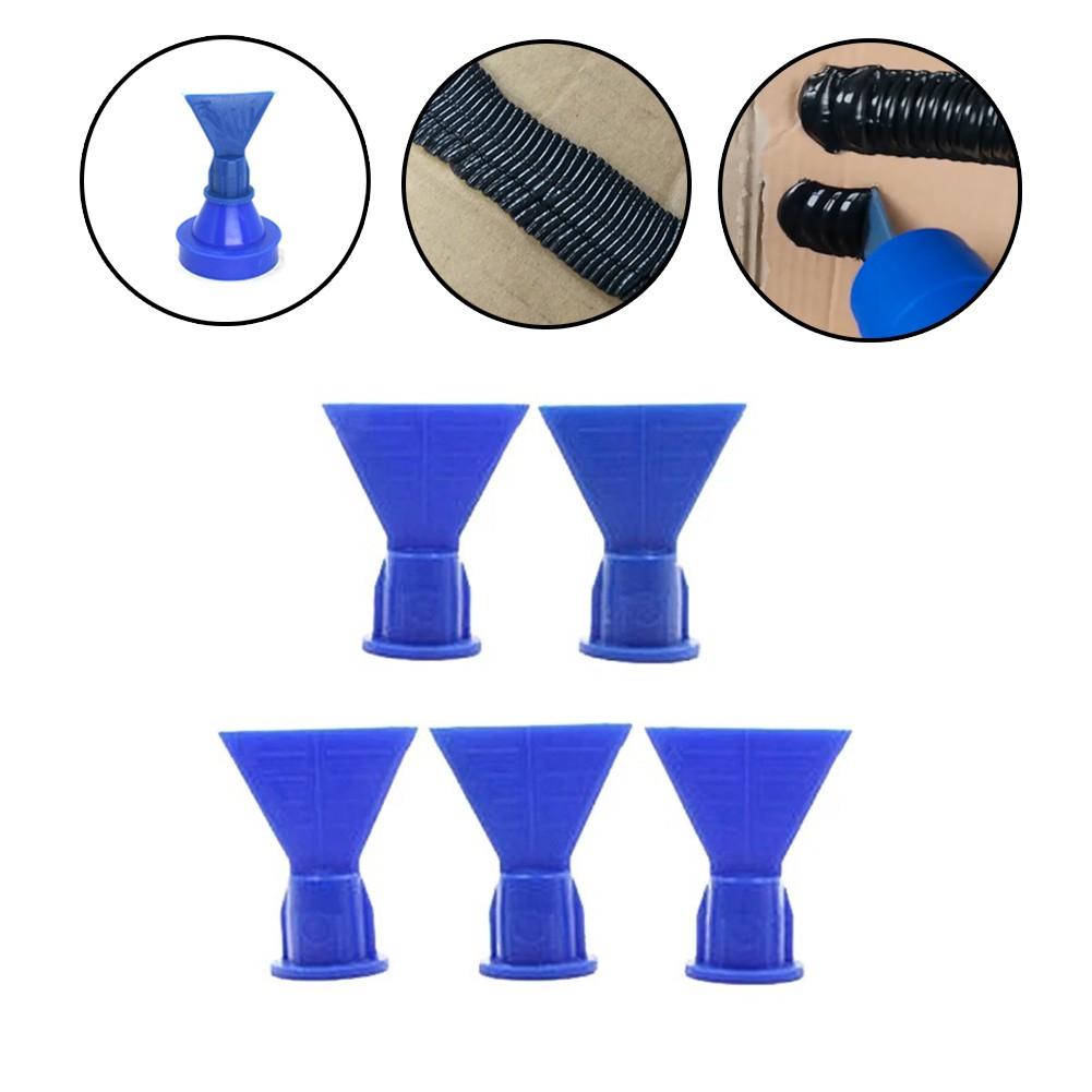 Wave Shape Silicon Nozzle Dispenser Cartridge Caulking