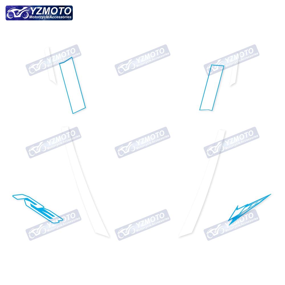 For YAMAHA YZF-R3 YZF R3 2019 2020 2021 2022 Motorcycle Sticker Fuel Tank Engine Logo Fairing Windshield Helmet Decal Stickers