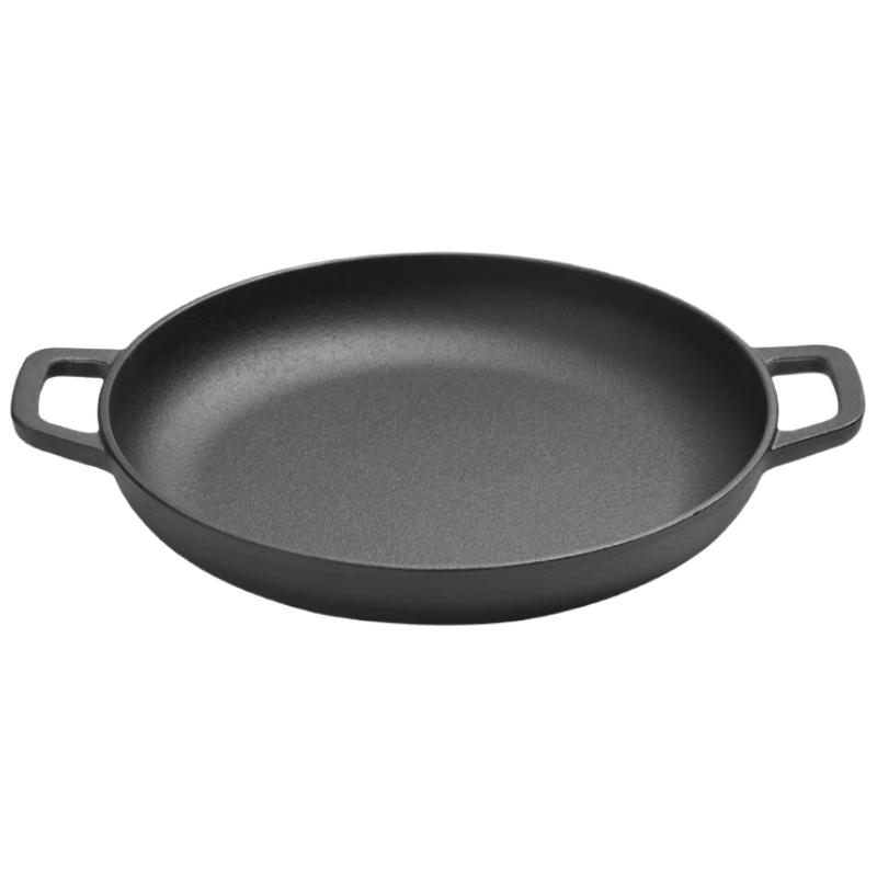 Утолщенная чугунная сковорода Telssida