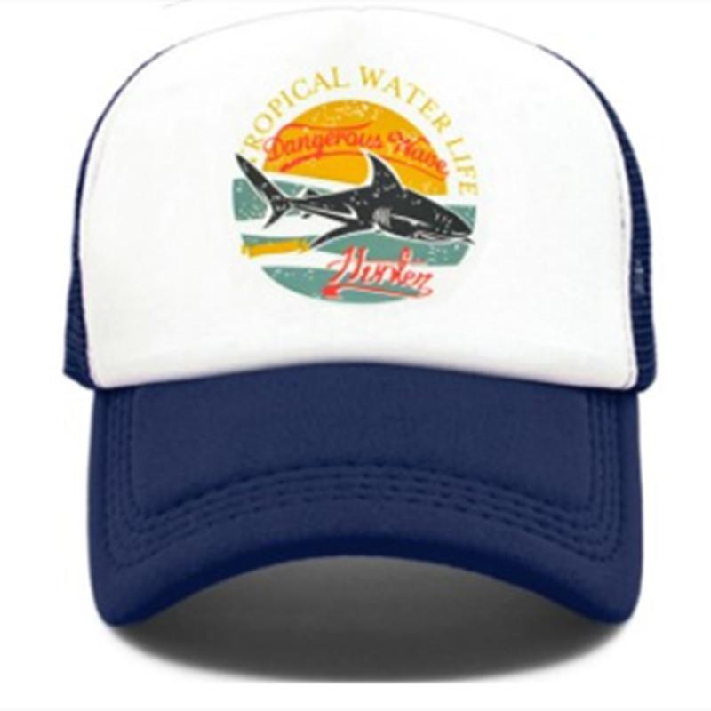 Bear Forest Silhouette Trucker Hat Unisex Adjustable Mesh Outdoor Baseball Cap Breathable