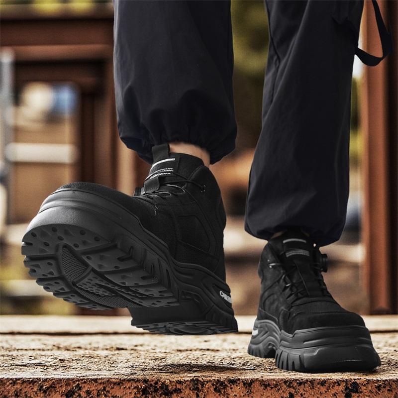 New Fashion New Men's Fashion Casual High Top Sports Shoes Students  Comfortable Sneakers Boys Male Classic Breathable Martin