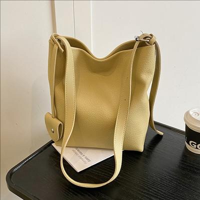 New Casual Commuting Large-capacity Bucket Bag Women's Messenger Bag Fashionable Shoulder Bag