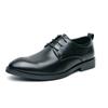 Men's shoes summer pointed small leather shoes large size office casual shoes business dress leather shoes men