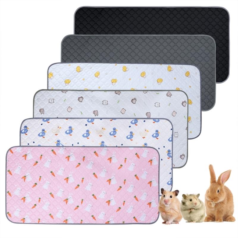 Hamster Cage Mat Washable Bedding Toxic For Rabbits And Small Animals