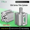 Compact Pneumatic Cylinder SDA Series Large Thrust (SDA25/32/50/63/100-10/15/50)