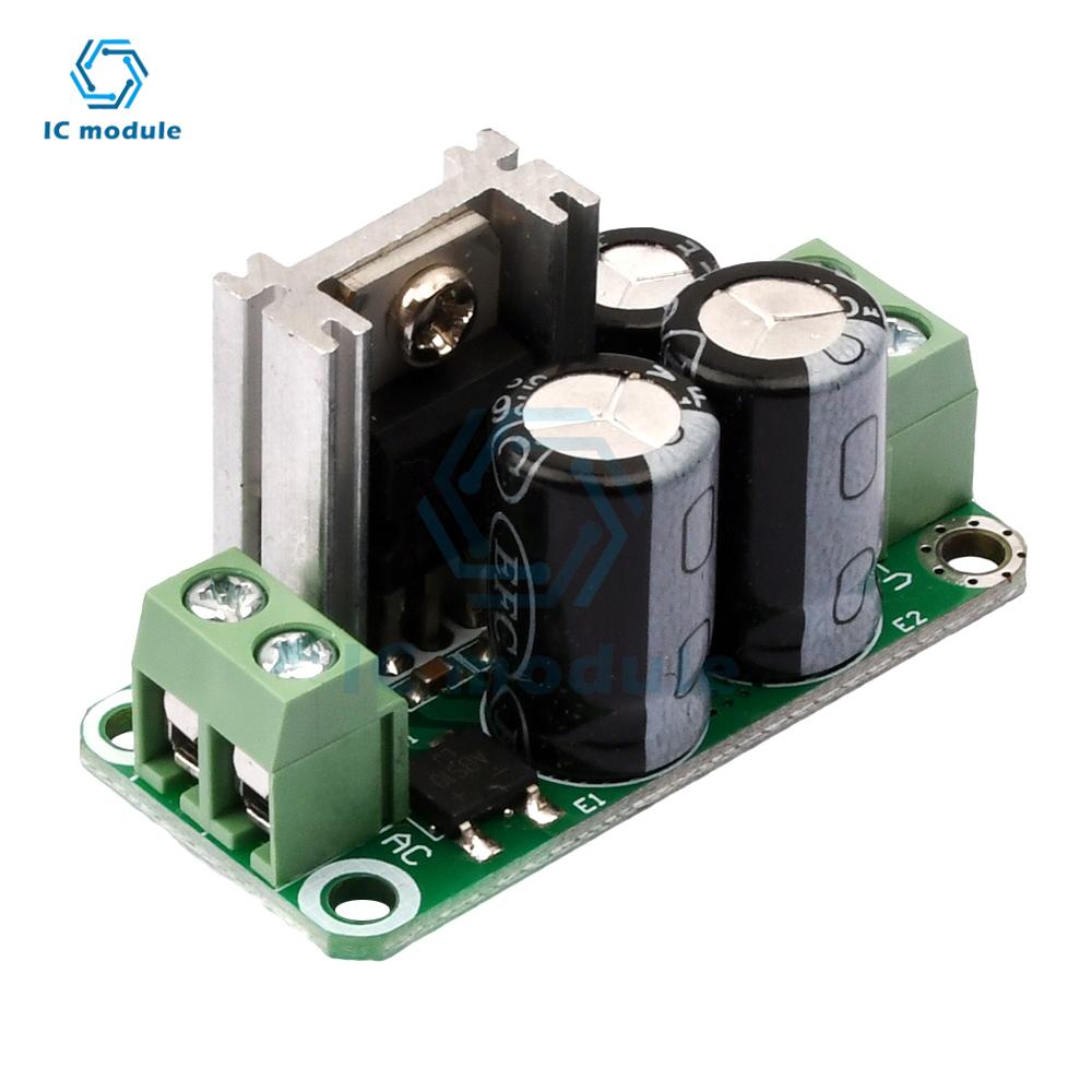 Single regulated power supply module DC 5V 6\V 9V 12V 15V 24V rectifier filter board 7805/ 7809 / 7812/7824  for Audio Amplifier