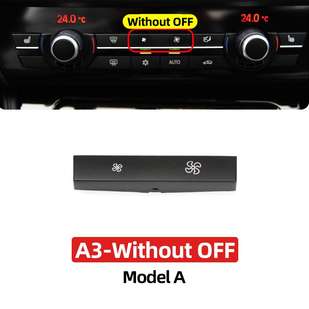 Control Switch Fan Button Cap for BMW F10 F11 F01 F02 F06 F07 F12 F15 F16 Car Auto Heater Climate Wind Air Conditioning Cover