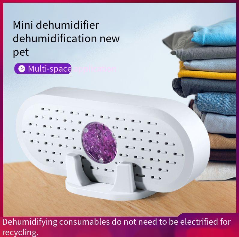 Kompakter Leiser Luftentfeuchter für Schlafzimmer, Kleiderschrank und Schuhschrank