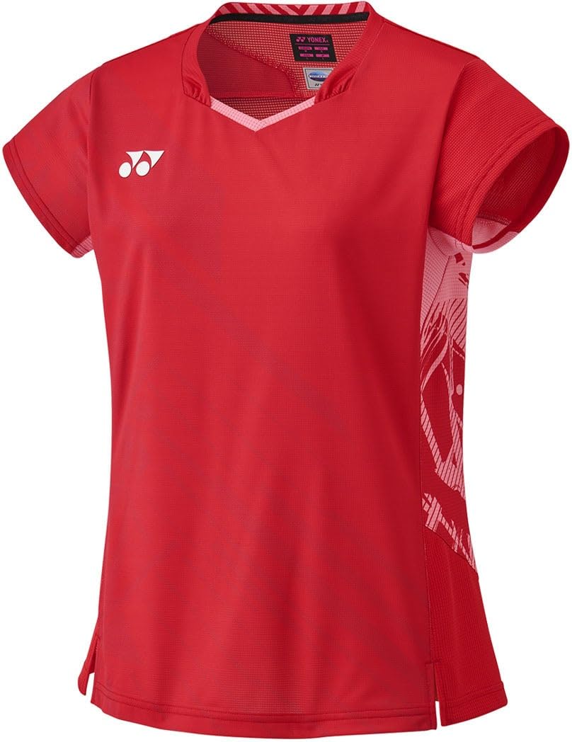 

Yonex Game Tango Red Size Size S Women s Shirt, (587), 20858,