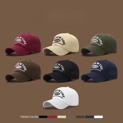 Hut Herren- und Damen-Koreanische Version der Mode-Baseballkappe Herren Frühling und Herbst Softtop-Kappe Trend Sommer Outdoor-Freizeit Visor Damen