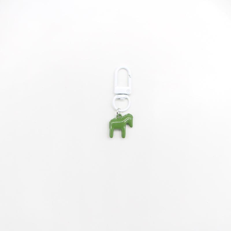 Creative 3D Horse Pendant Keychain - Lucky Girl Bag Charm