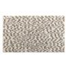 Tapis de bain microfibre 45 x 75 cm Frizza blanc/sable