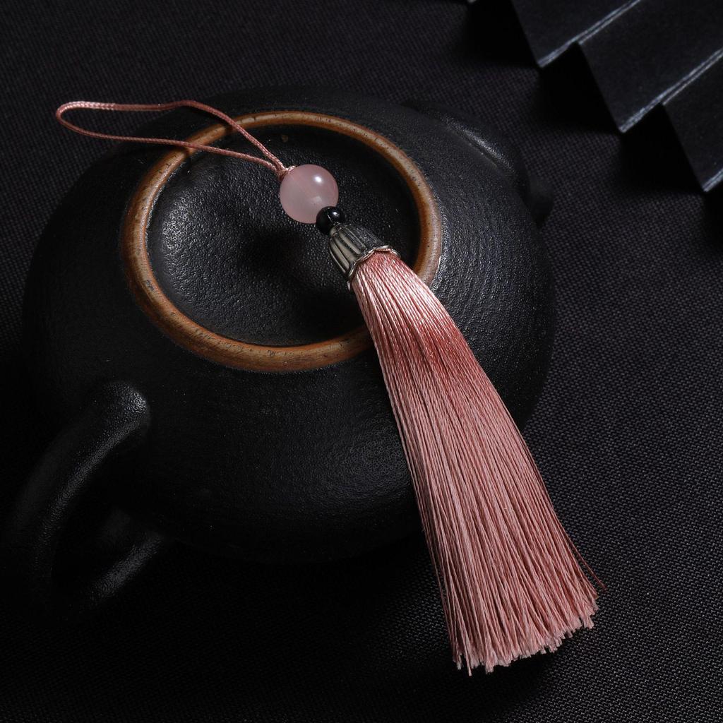 Exquisite Beaded Tassel Hanfu Bookmark & Sachet Pendant
