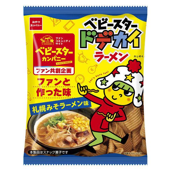 Japan OYAZUKA COMPANY Baby Star Dodekai Ramen (Spicy Taiwanese Mazesoba Flavor / Sapporo Miso Ramen Flavor) 62g