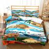 3D Print Anime Octonauts Bedding Set Twin Queen King Full Size Single Double Duvet Cover Pillowcase Bed Boys Girls Adults
