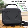 Osmo Mobile 7P Case, PU Leather Portable Shoulder Bag Storage for DJI Osmo Mobile 7 Pro/7 Gimbal Stabilizer and Accessories