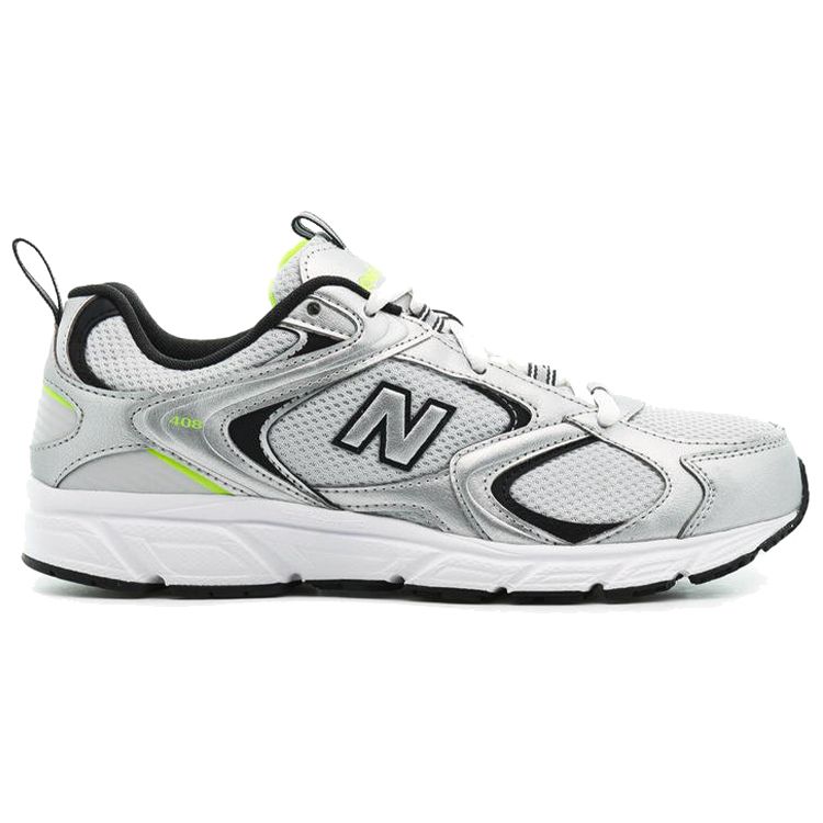 New Balance 408 Silver Unisex Sneakers Magnet Black ML408C