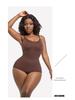 Plus Size Women's Body Shaper: Tummy Control, Waist Cincher, Hip Lift, European & American Style, One-Piece
