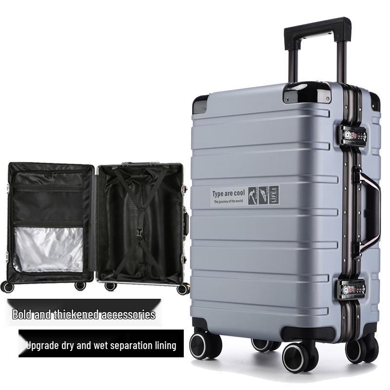 Dry Wet Separation Spinner Luggage 20 Inch