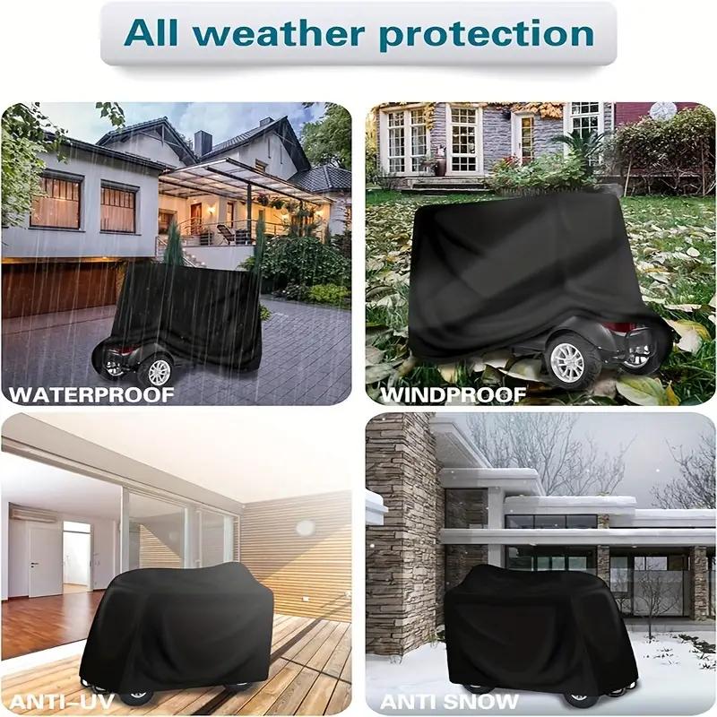 Waterproof Electric Scooter Cover - Vehicle Covers for Mobility Scooters with Dust and UV Protection, Easy To Use and Store