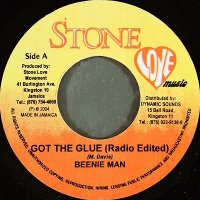 7palcová deska BEENIE MAN - Got The Glue ŽÁDNÝ Stone Love Musi 2004 Jamajka Reggae, Ska & Dub Použitá