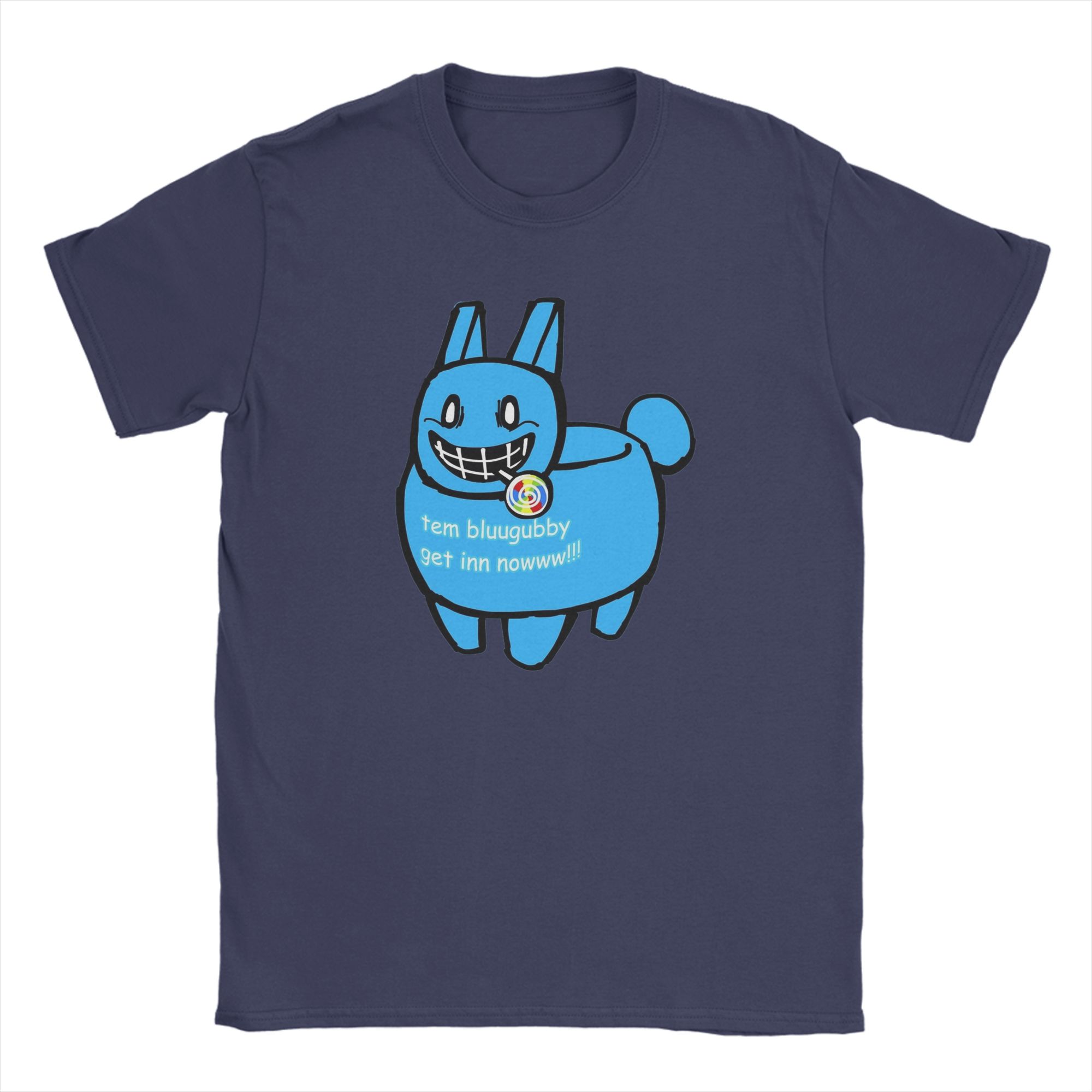 

Bluudude Gubby Forsaken Men s T Shirts Vintage Tees Short Sleeve Round Neck T-Shirt Pure Cotton Gift Idea Clothing 4XL