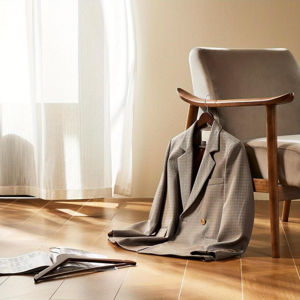 10 Kleiderbügel mit rutschfestem Design, Wäscheständer, robuste, strapazierfähige Kleiderbügel, Aufbewahrung für Haushaltskleidung zum Trocknen