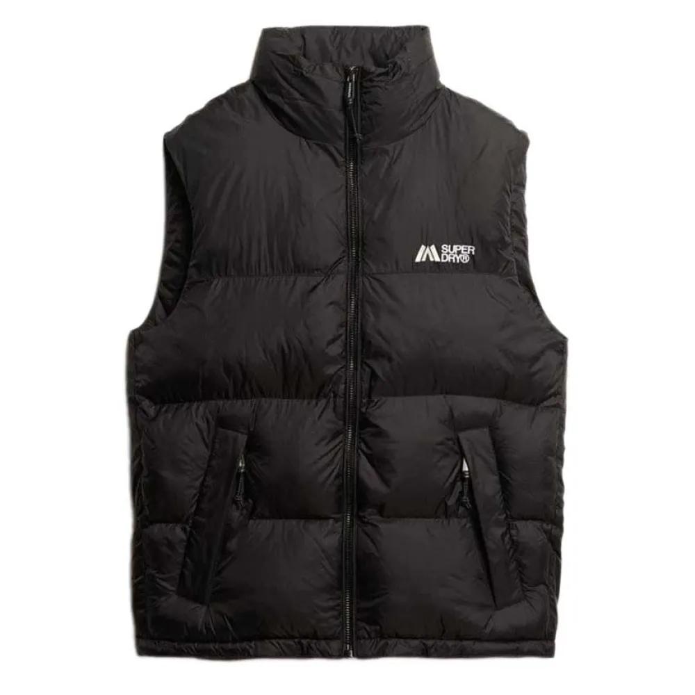 Joom Superdry Herren Schwarz M5012246a Gilet Quilted Synthetic Black Cm
