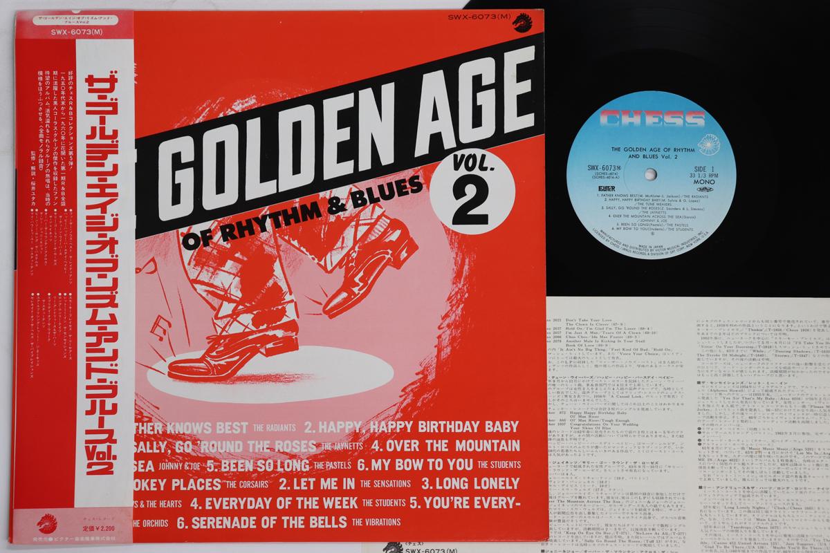 LP Record VARIOUS  Golden Age Of Rhythm And Blues SWX6073 CHESS Japan Obi Blues Used