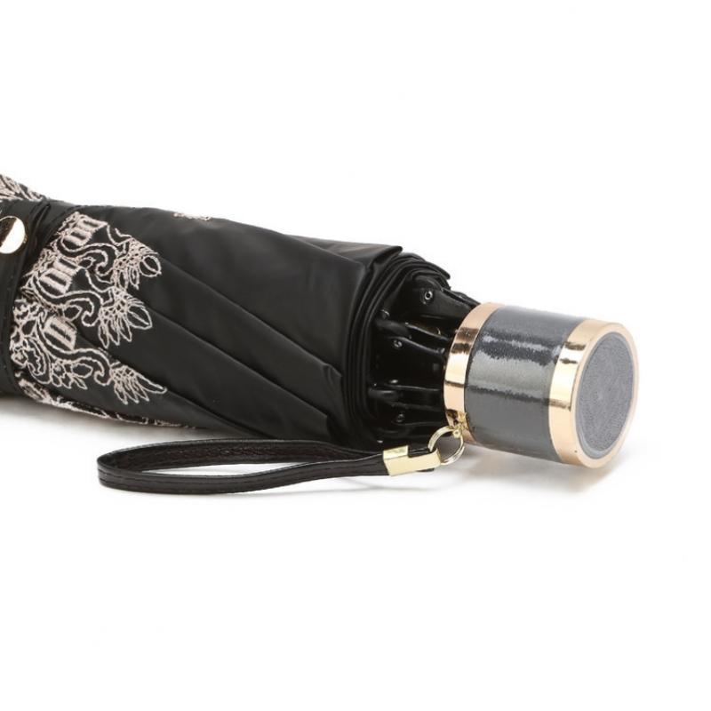 Daks Ivory Sequin Embroidered Umbrella  Umbrella Combo  Dbum6e107i2