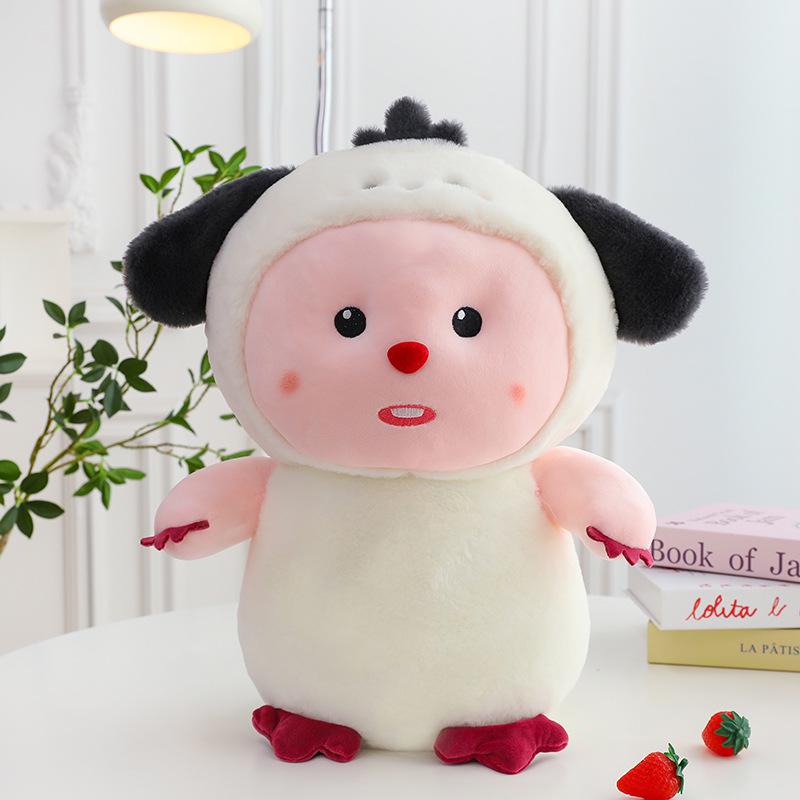 Strawberry Bear Ruby Plush Toy - Cute Strawberry Doll Pillow, Perfect Valentine s Day or New Year Gift for Women 45cm