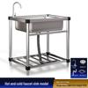 TLXT Kommersiell diskbänk i rostfritt stål med stativ