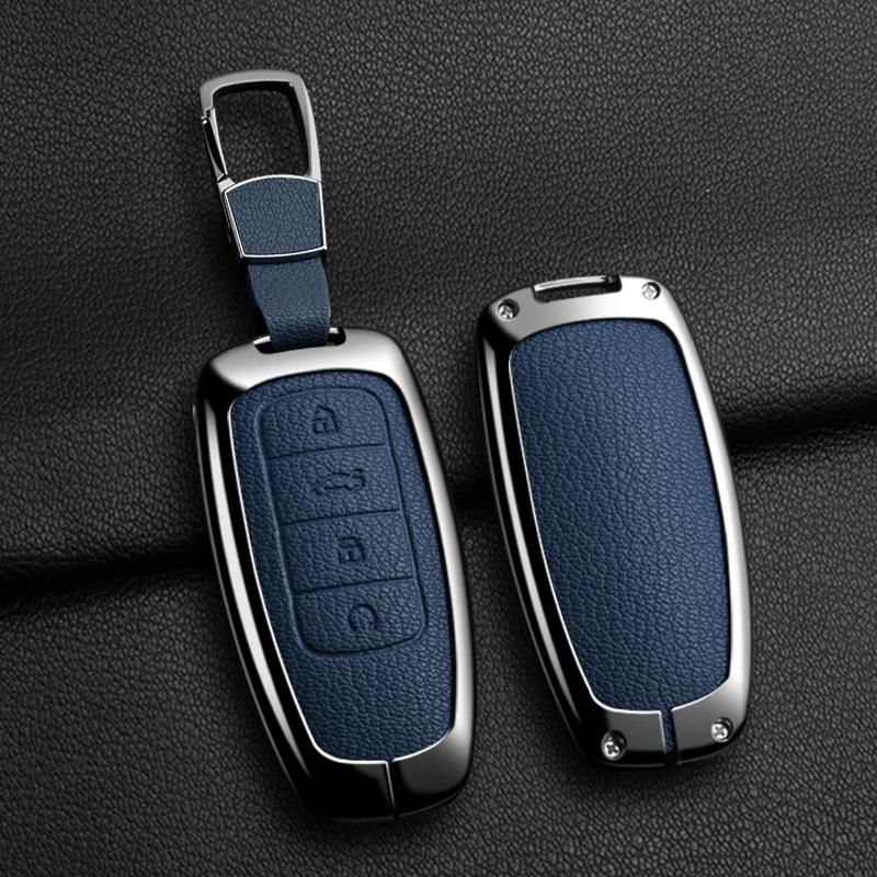 Interior Mouldings Alloy Style Car Key Case Cover Shell For Chery Tiggo 8 Pro Tiggo 8plus New 5 plus 7pro Chery Tiggo 7 Pro Max