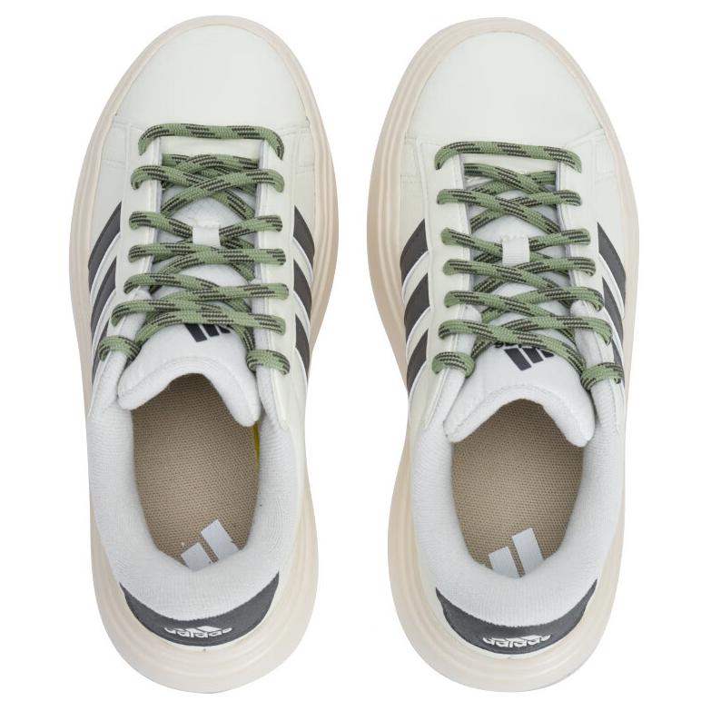 New Grand Court Women's Adidas Platform 'Ivory Black' Women's IH2427