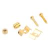 2PCS Guitar String Retainer Iron Compact Burr Free Guitar String Retainer Guide for Replacement Golden