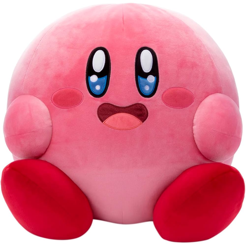 Takara Tomy A.R.T.S Kirby Mocchi-Mocchi GameStyle Plush Toy 50cm Large Size Kirby Gourmet Festival