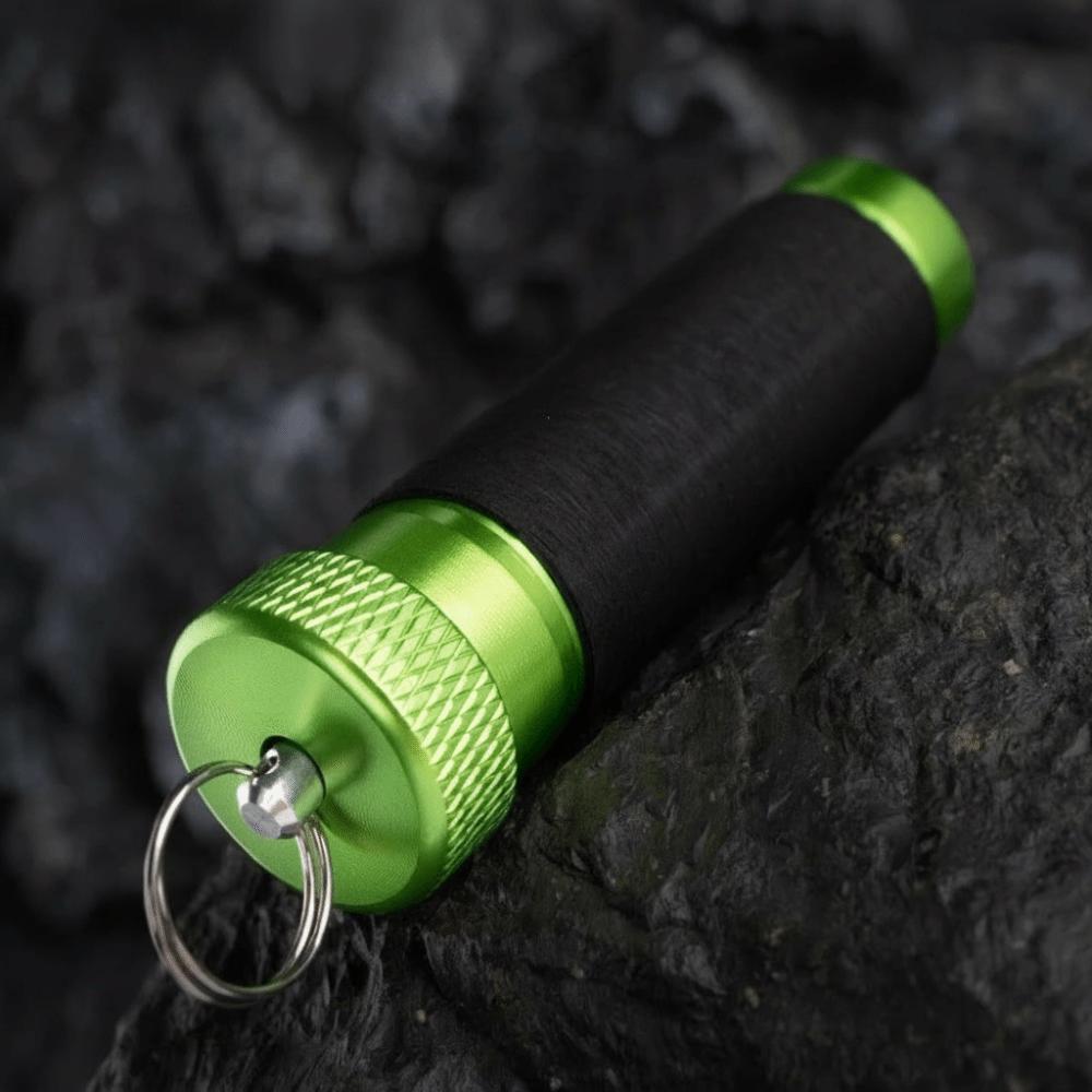 Aluminum Alloy Pull Wire Rod Rubber Anti-Slip Fishing Knot Winder Line Pull Rod  Fishing Tools