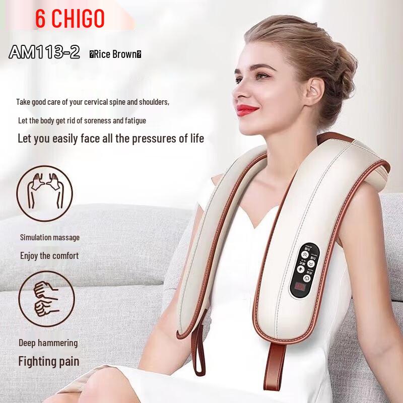 Chigo Neck & Shoulder Percussion & Kneading Massager