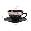 French Luxury Coffee Cups Plate Set, Exquisite High-end Ceramic Mugs, Office Afternoon Tea Cup, Birthday Wedding Souvenirs Mug