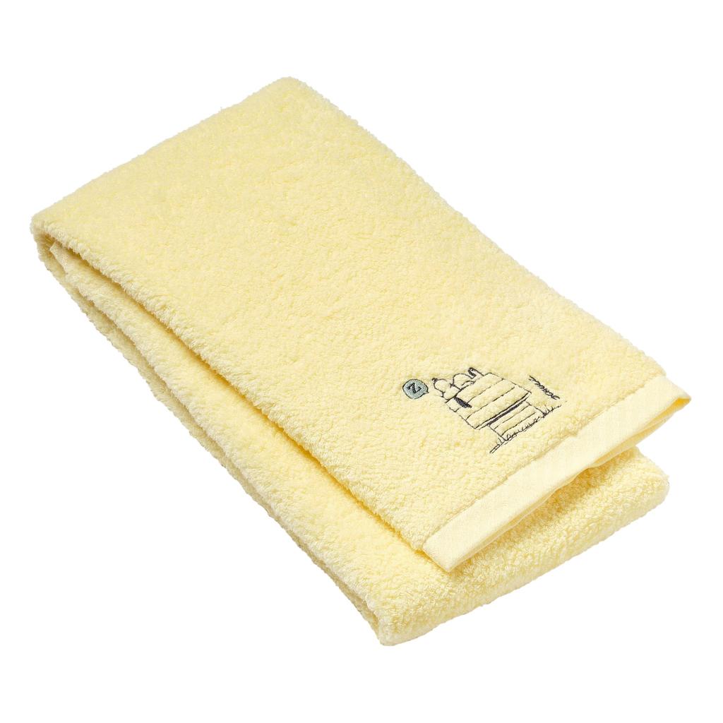 Nishikawa Snoopy Bath Towel 60X120cm Washable Cotton Soft and Fluffy with Untwisted Yarn Light and Fluffy Moisture Absorbent Fluffy Embroidered Design