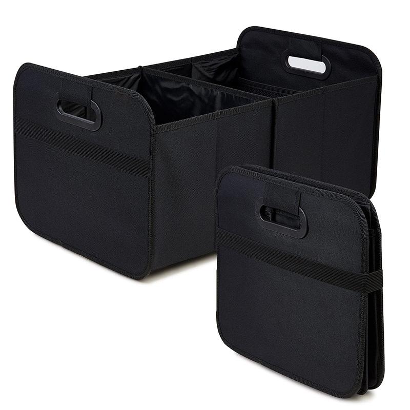 Portable Foldable Car Storage Box Automotive Trunk Organizer Collapsible Vehicle Storage Container Travel Storage Bag