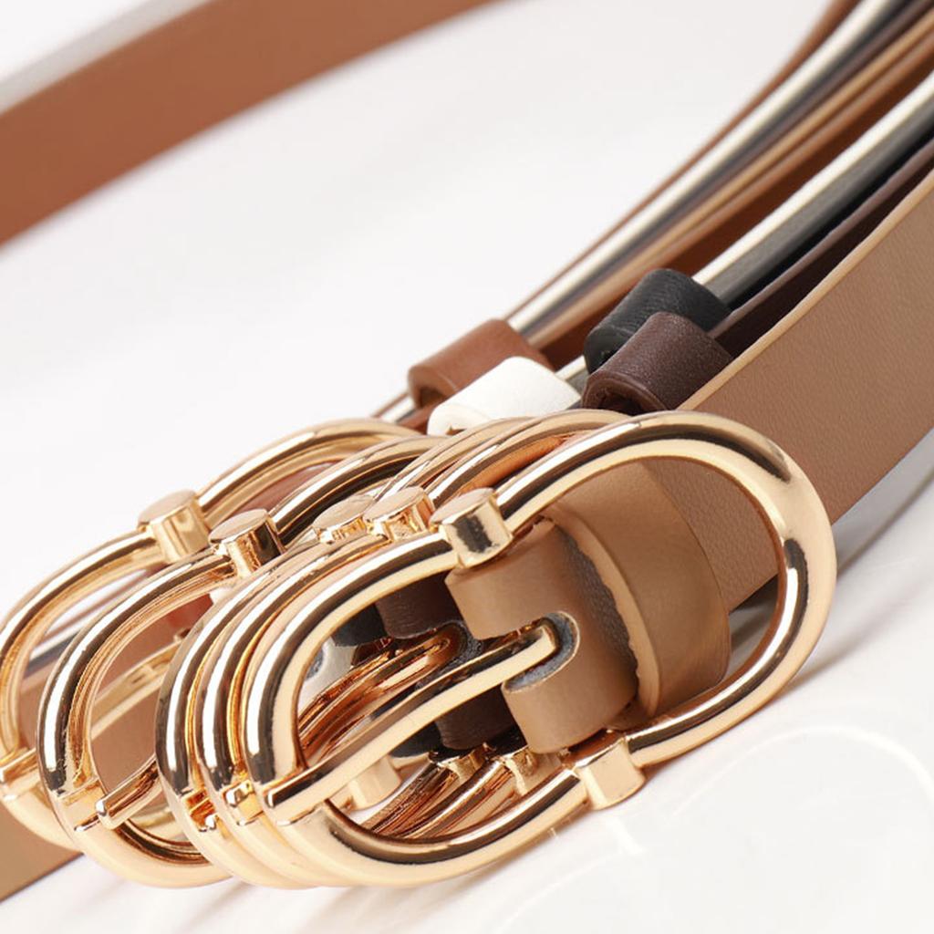 Waist Belt for Women Girls PU Leather Waistband Streetwear Y2K Accessories Female Waist Decorative Waist Sash 103cm