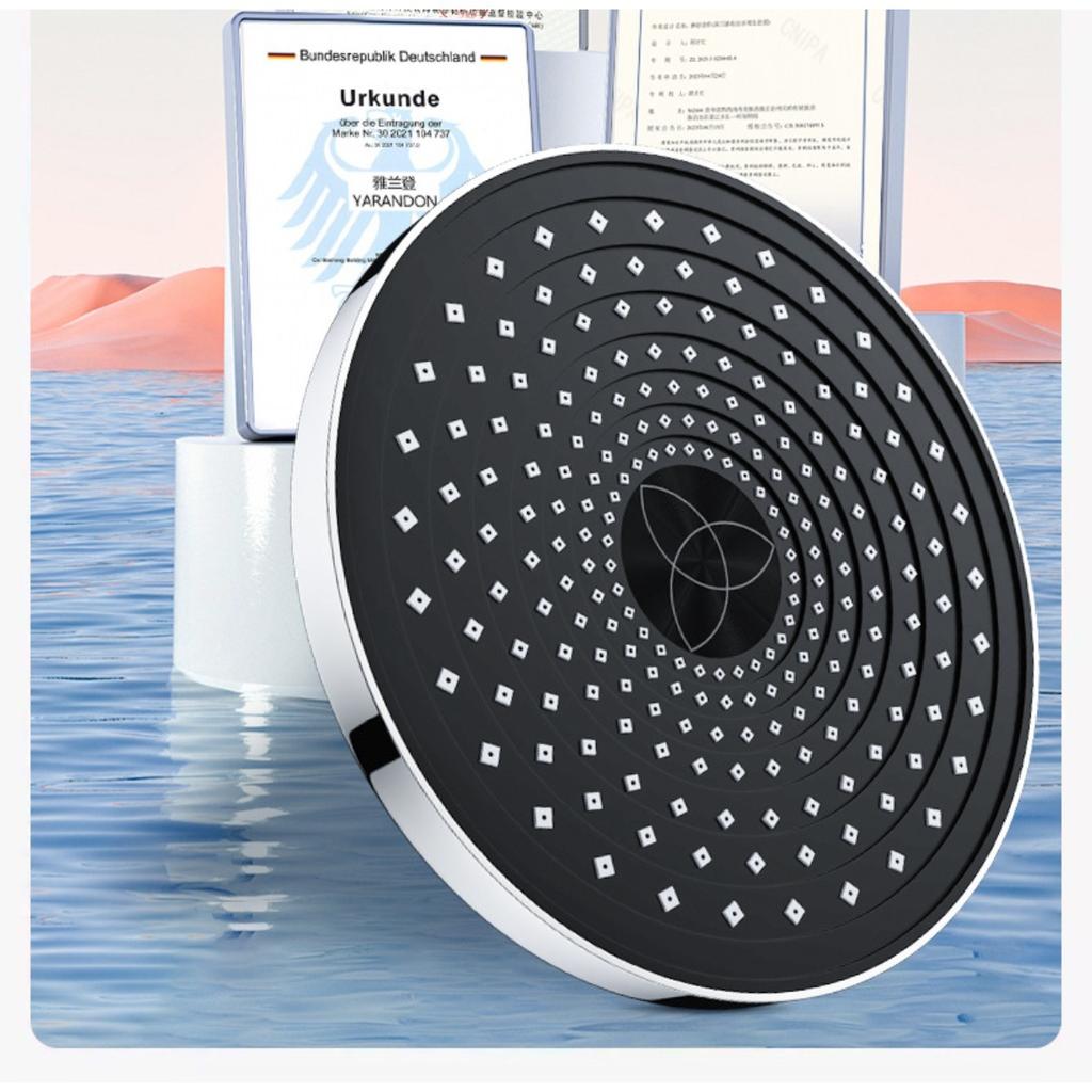 Top Spray Large Water Volume Pressurized Shower Showerhead, Pressurized Single Head Showerhead for Showering, Household Shower Showerhead