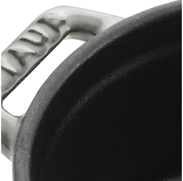 Мини-кокотница Zwilling Staub круглая 10см графитовый серый 250мл (40500-106-0)