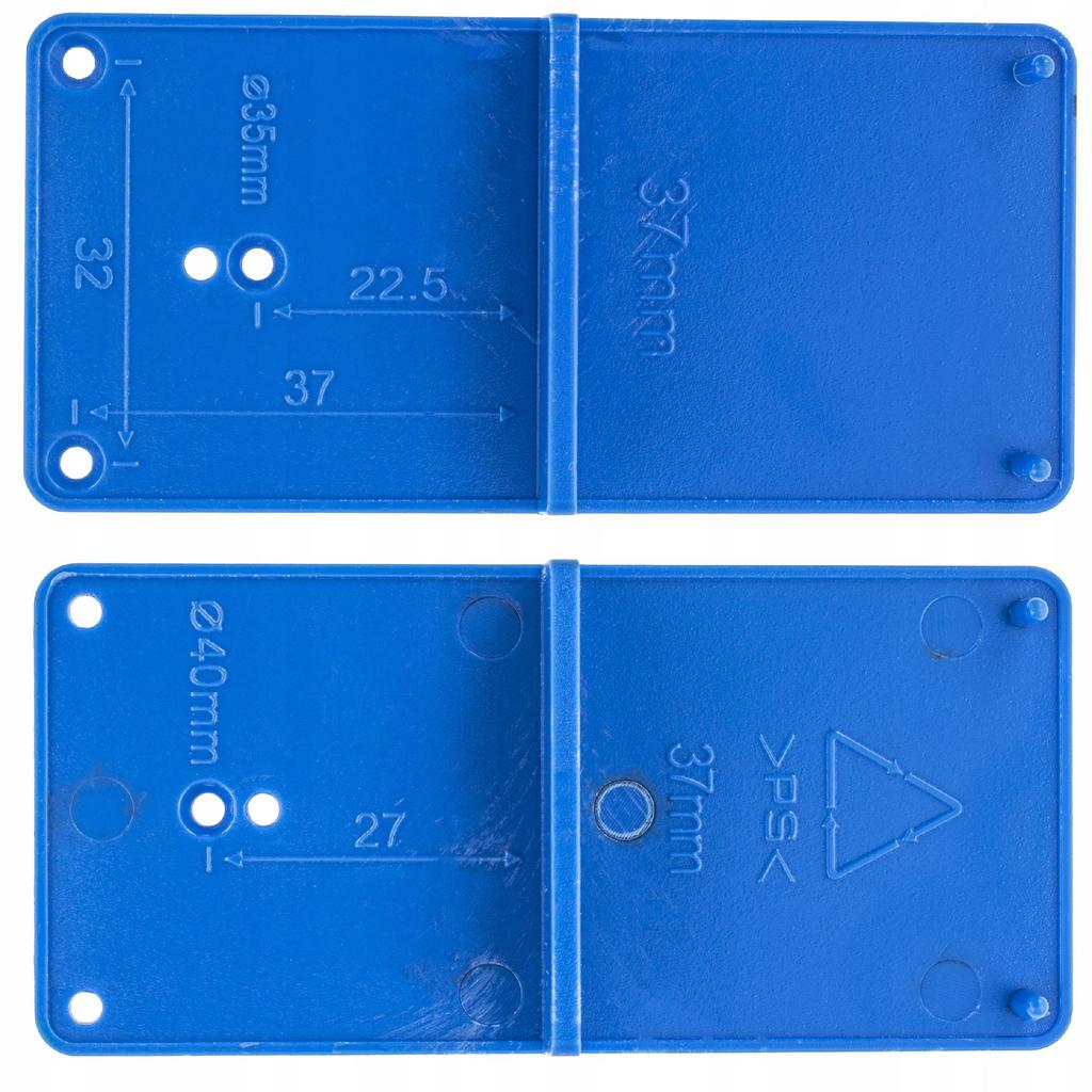 Set of Hole Saw for Concealed Hinges 35 Mm with Falon-Tech Ft3500 Guide