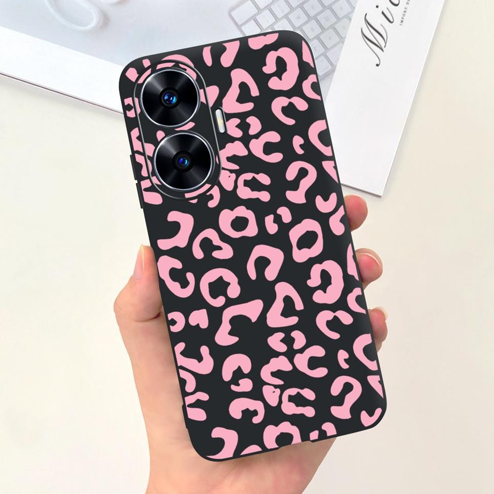 Soft Silicone Phone Case For Realme C55 C53 C51 Oppo Back Cover Funny Dinosaur Cat Printing Fundas Shell RealmeC53 C 55 53 Coque