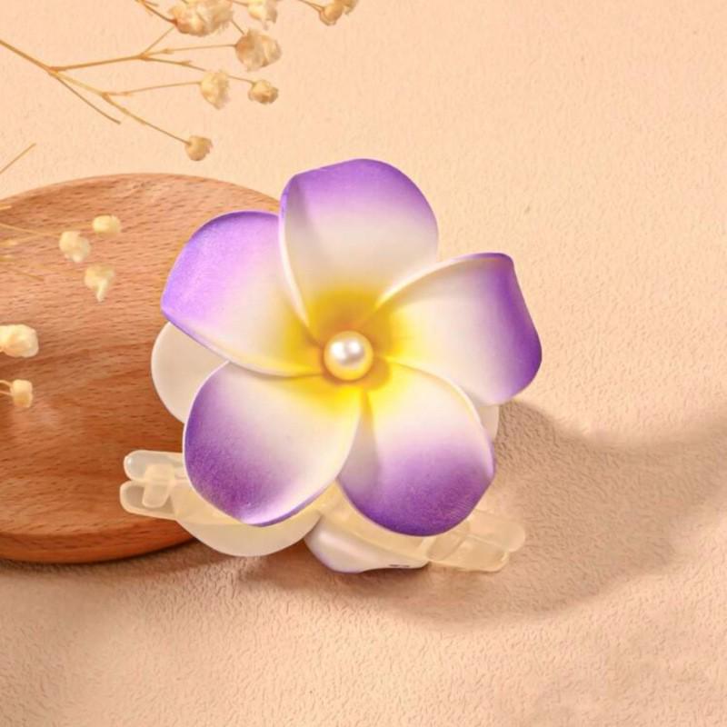 Egg Flower Claw Clip: 2026 High-End Women's Hair Accessory for Updos